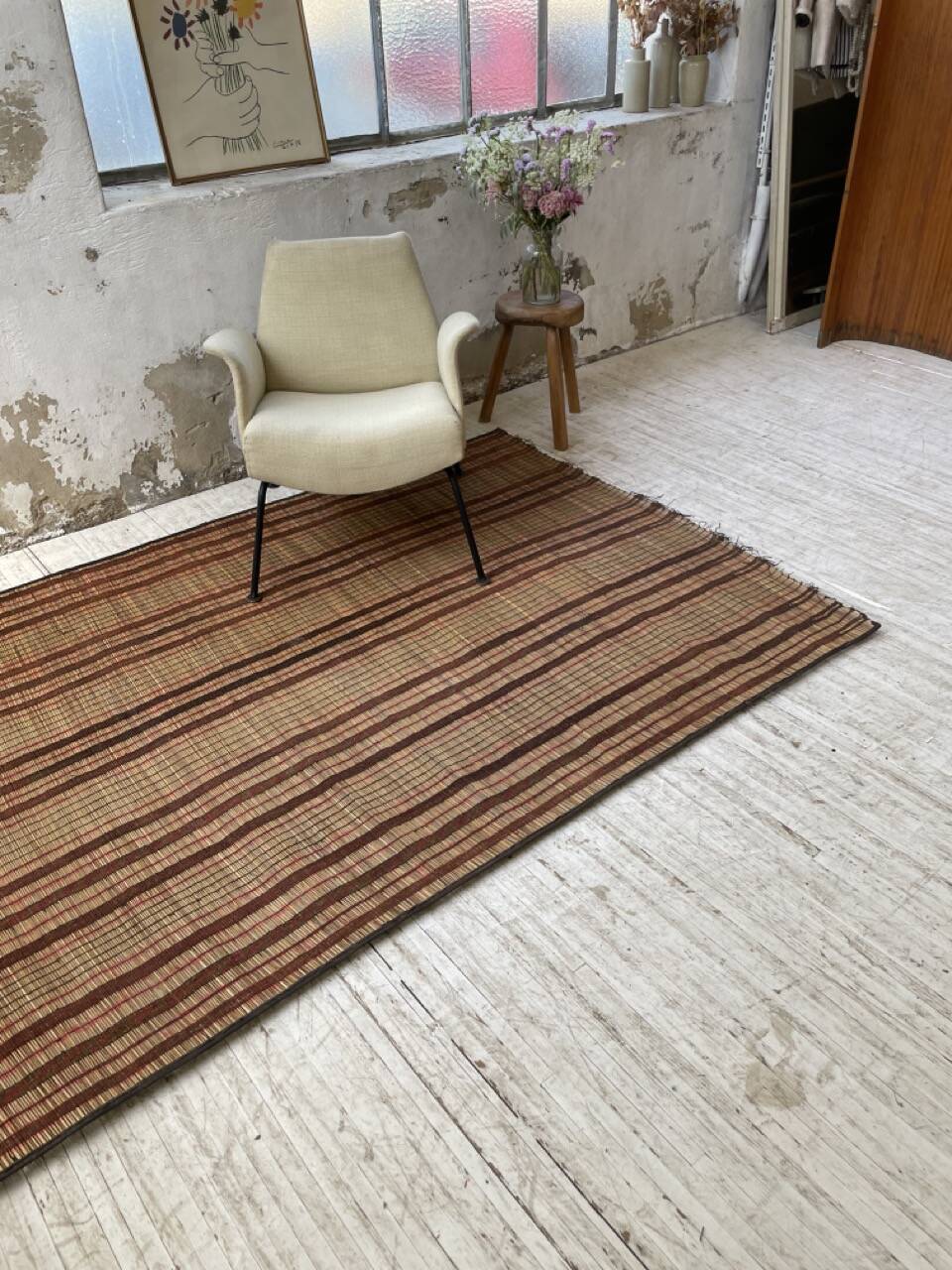 Mauritanian rug or Tuareg mat