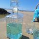 Glass whisky ball carafe