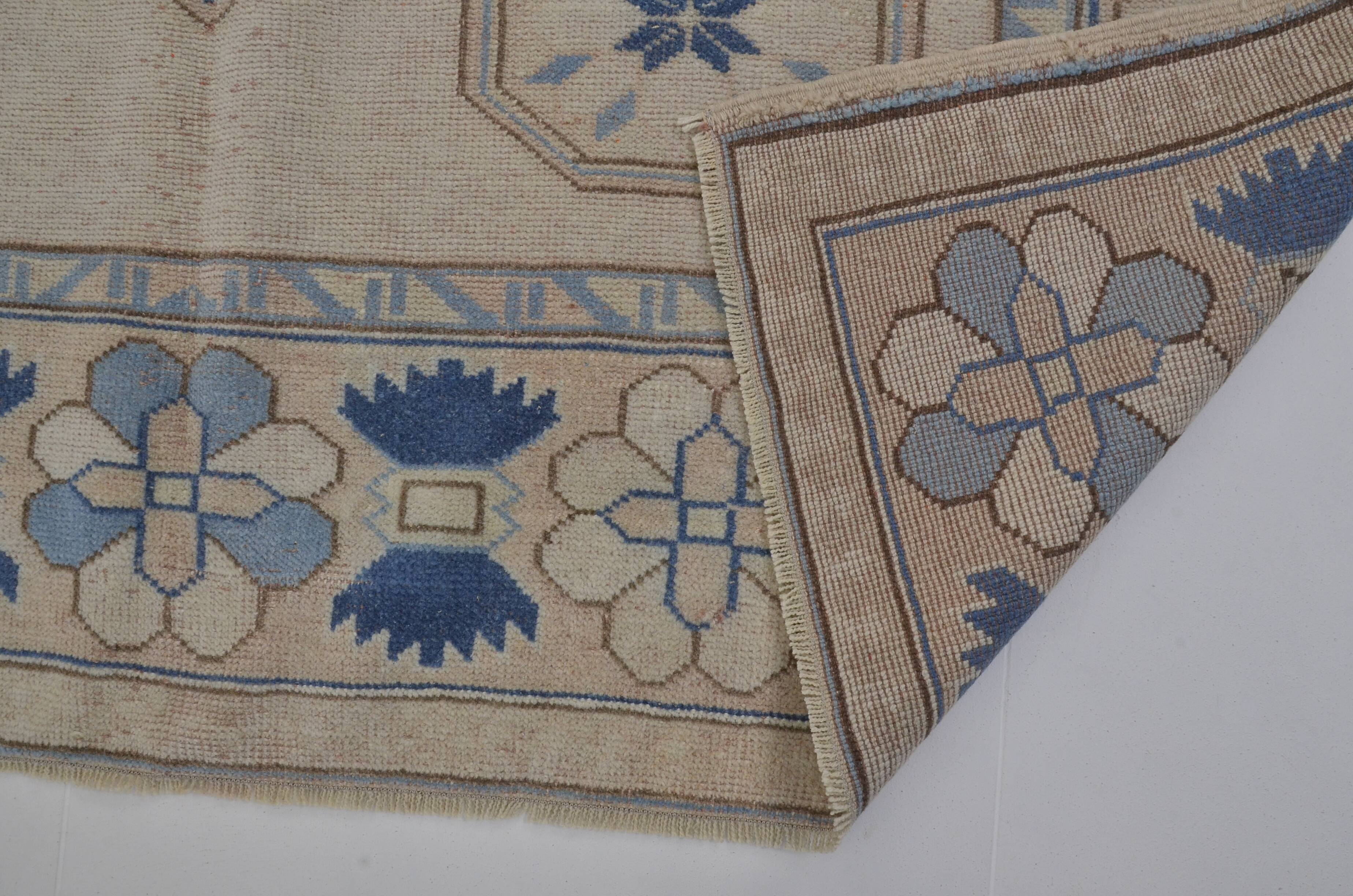 Oushak Vintage Floor Handknotted Rug sku1170