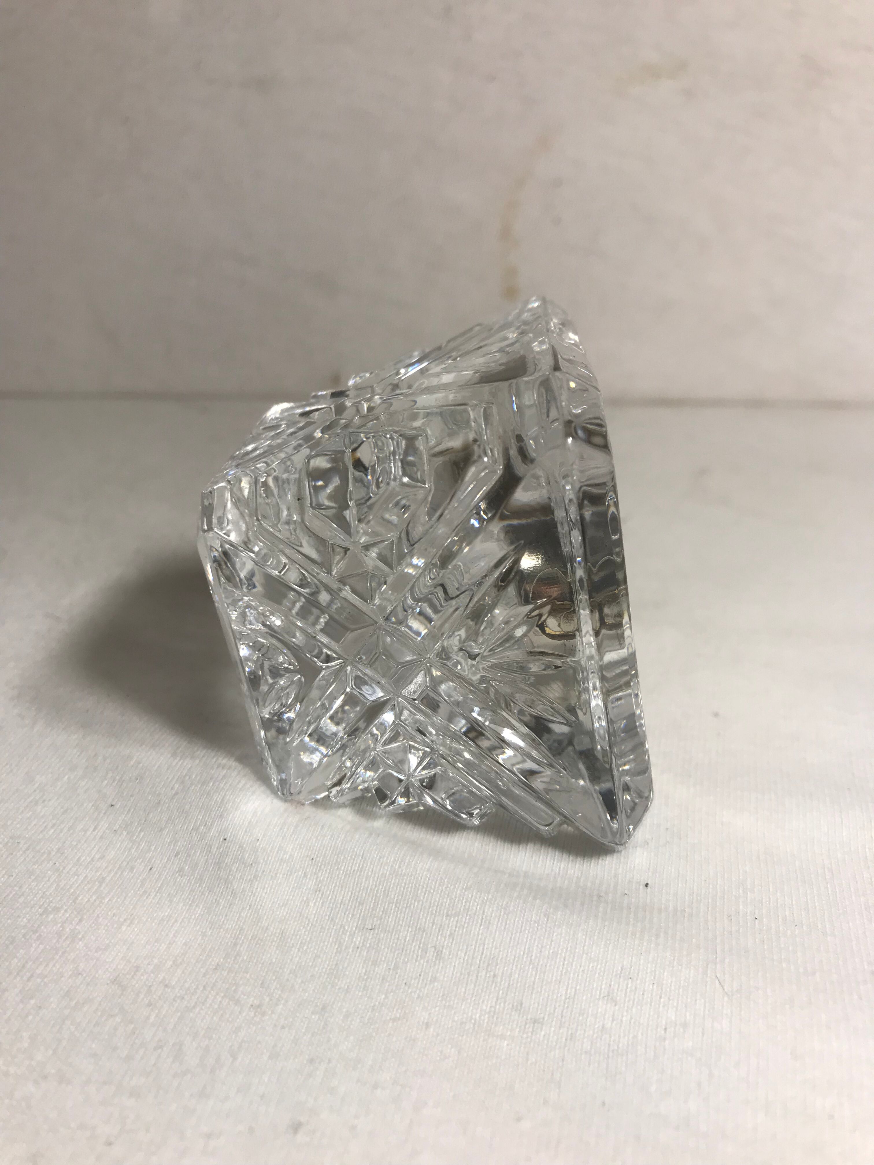 Old clock in Crystal made in France