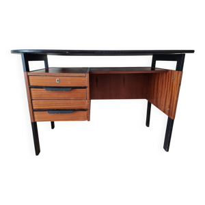 bureau en bois vintage