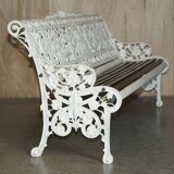 Victorian garden bench 1870 Capucine pattern Coalbrookdale