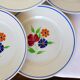 6 flat plates from the Badonviller factory 210336