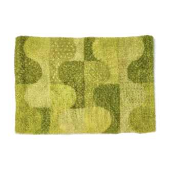 20th Century Scandinavian Rya Rug by Marianne Richter 200 x 137 cm