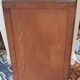 Wall display case wood and glass