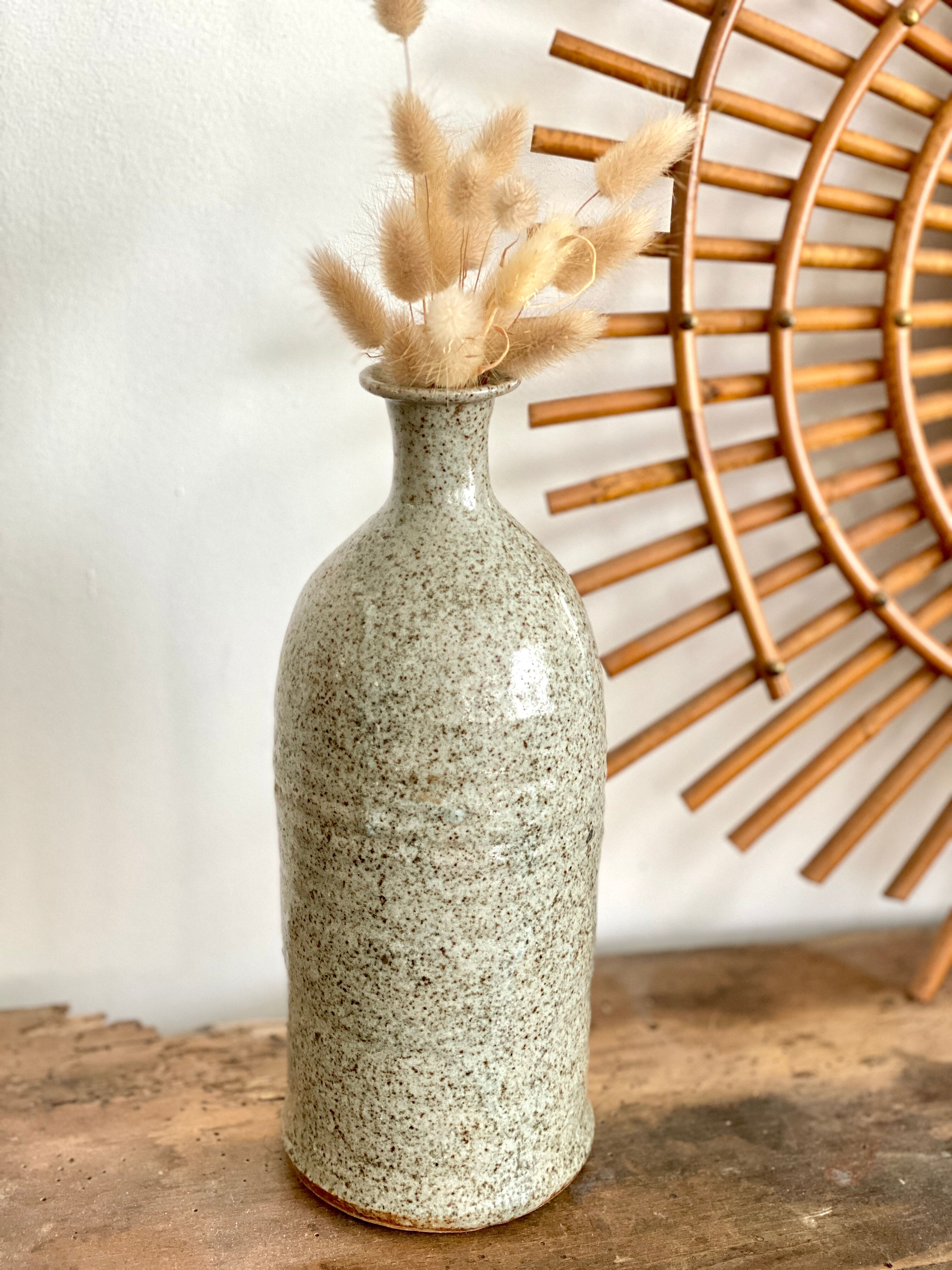 Vintage sandstone vase