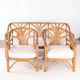 Vintage rattan lounge