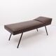 Lit de repos architectural italien moderne du milieu du siècle, années 1960