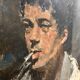 Portrait painting of Armand Massonet 1964