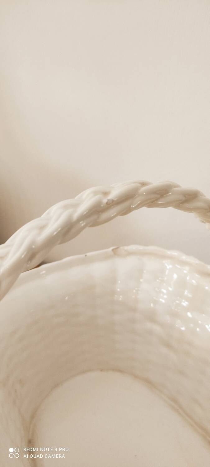 Large ceramic basket