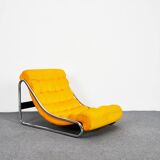 Fauteuil lounge vintage Impala jaune par Gillis Lundgren pour IKEA, Suède, 1972