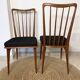 Set de 4 chaises style scandinave en teck
