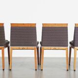 Set of 4 Art Deco dining chairs