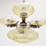 Art deco chandelier, 1930‘s