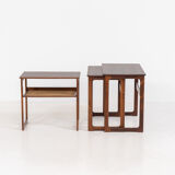 "Model 219" nesting tables by Johannes Andersen & Illum Wickelso
