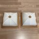 A PAIR OF LARGE SCANDINAVIAN DESIGN WALL LIGHTS FROM THE 1960s.
