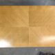 Dining table light oak foot vintage compass