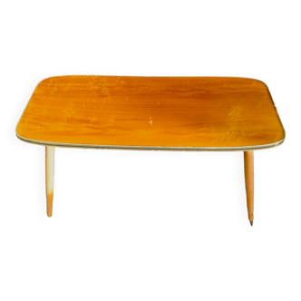 Table basse années 50 pieds compas