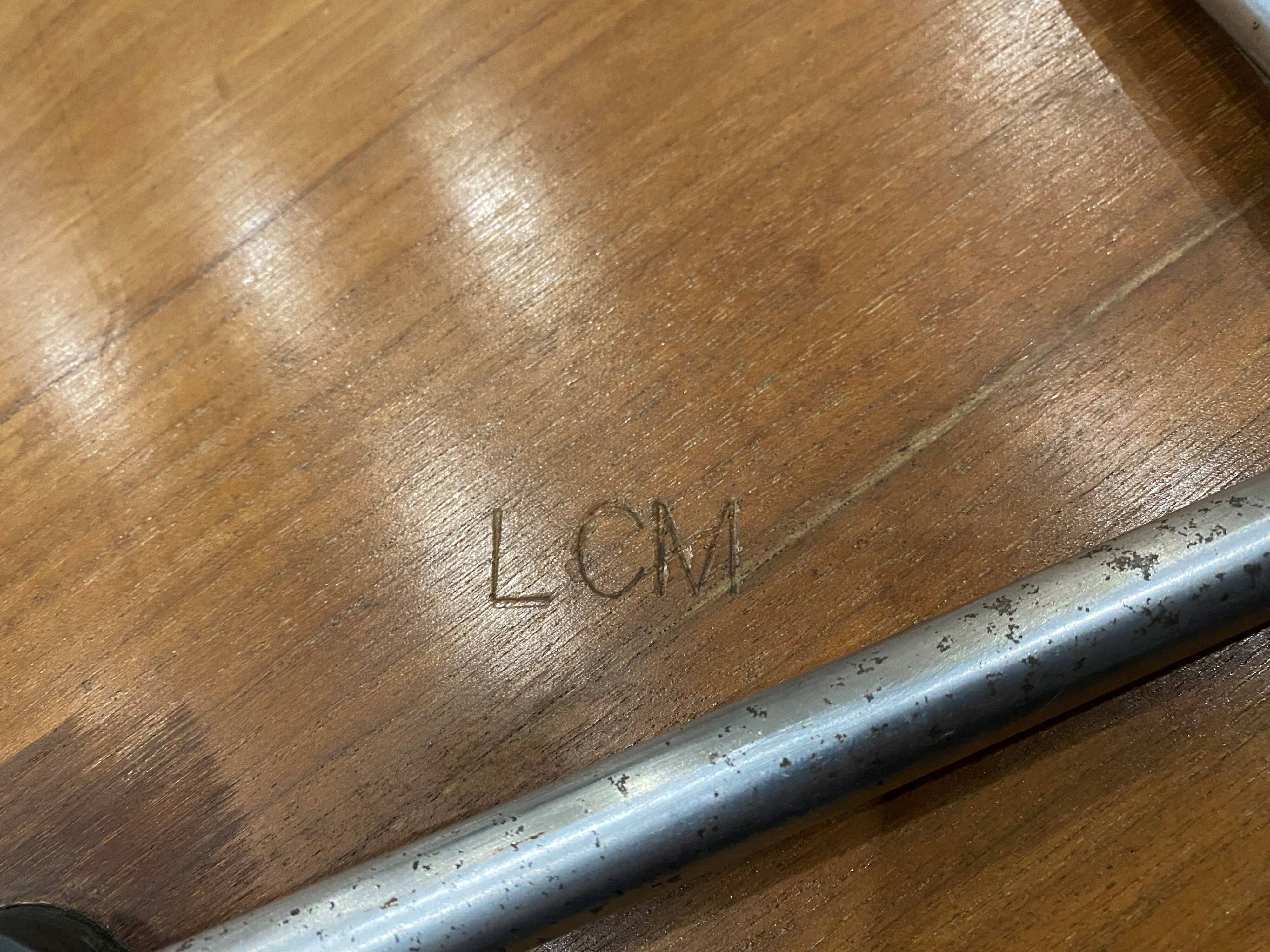 LCM Lounge Chair Metal Eames Herman Miller 1950
