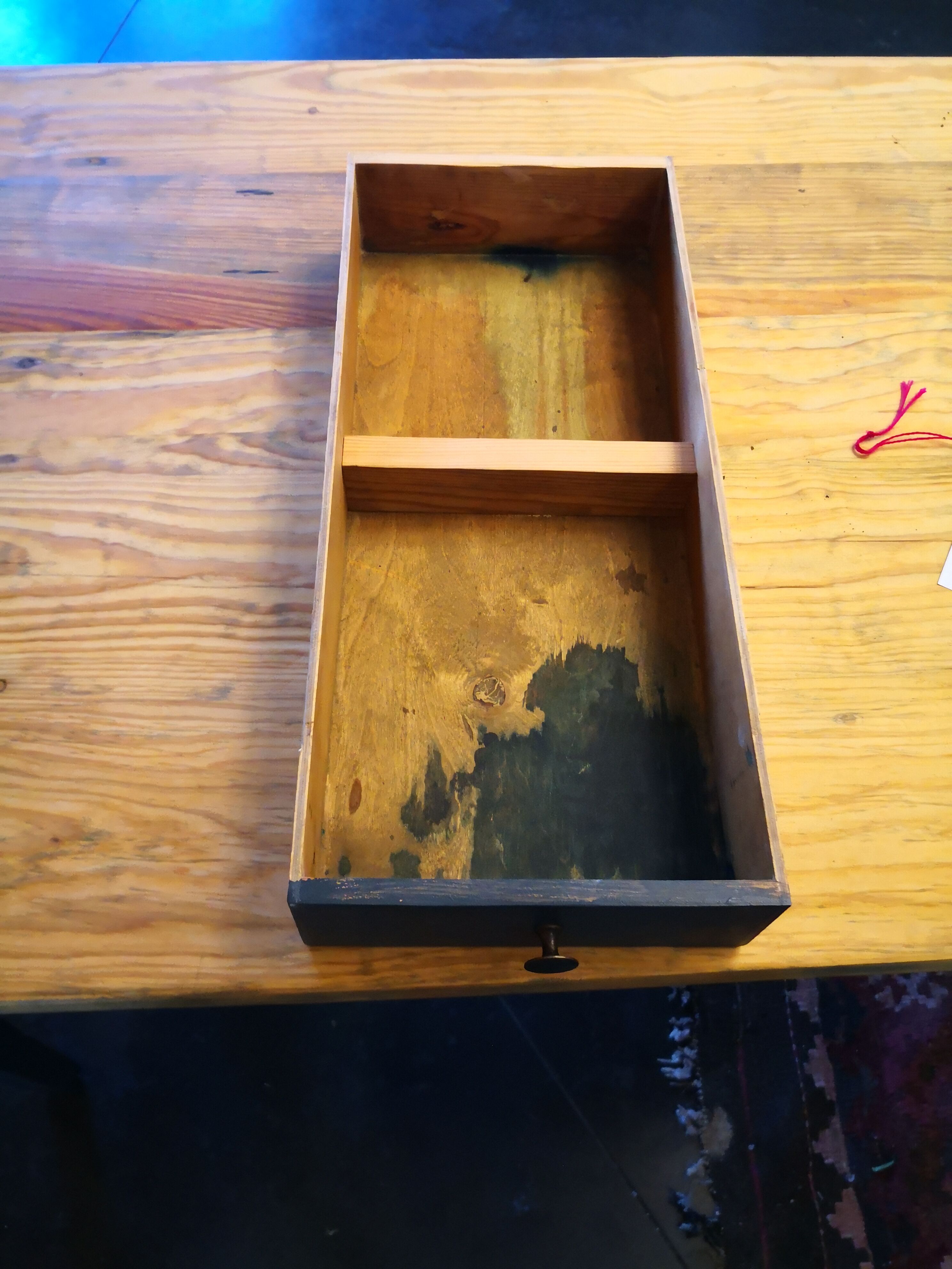 Vintage table, 2,40m, 8 people