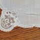Lot 2 petits napperons faits mains