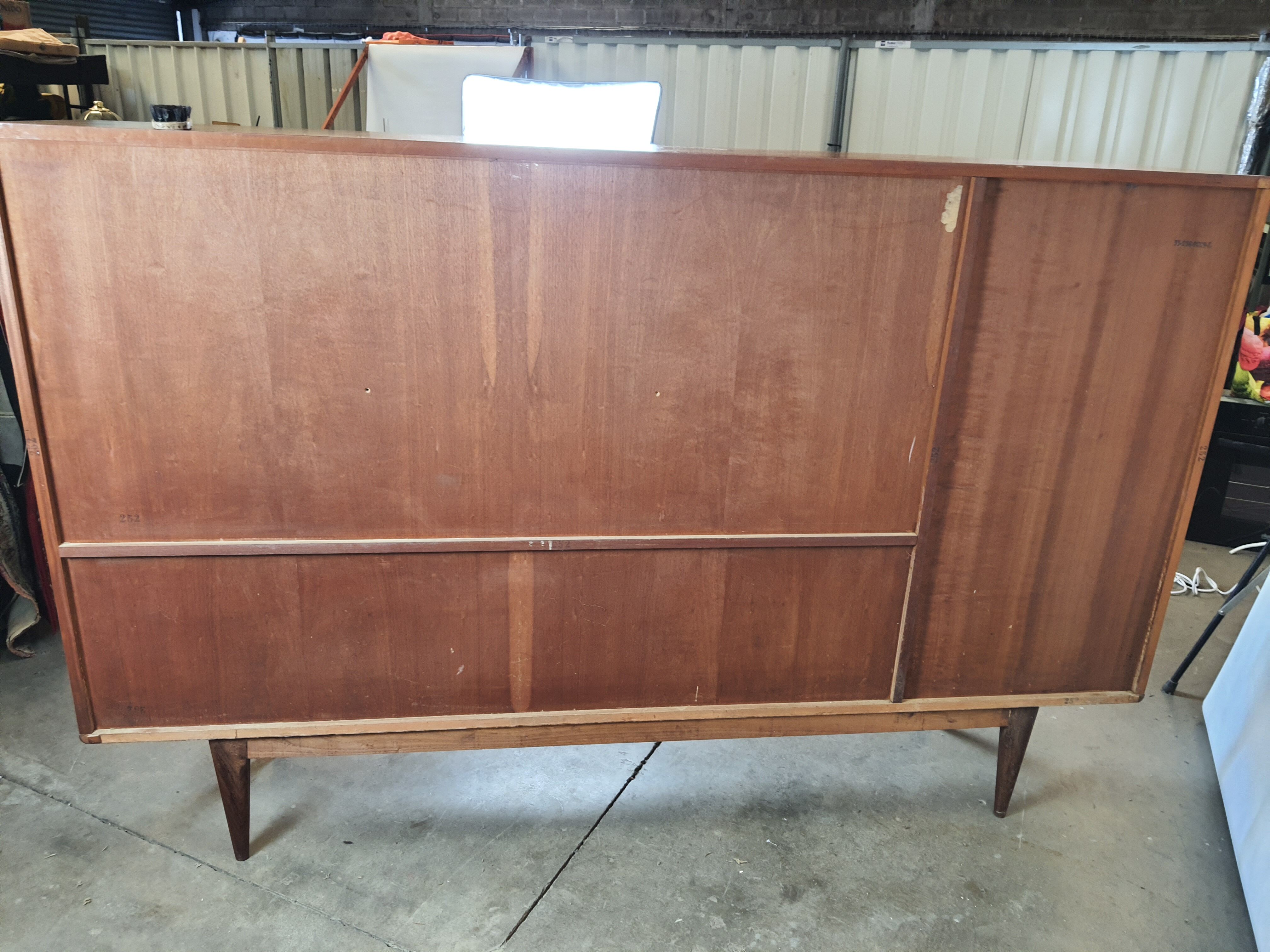 Scandinavian-style vintage buffet