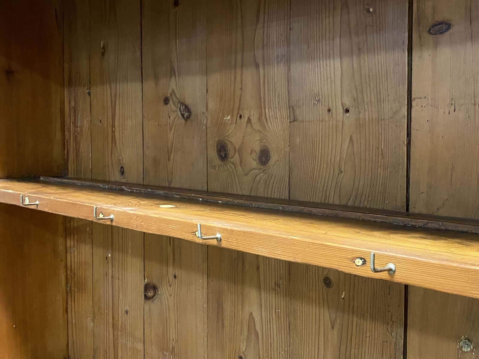 English buffet in early 20th century pine