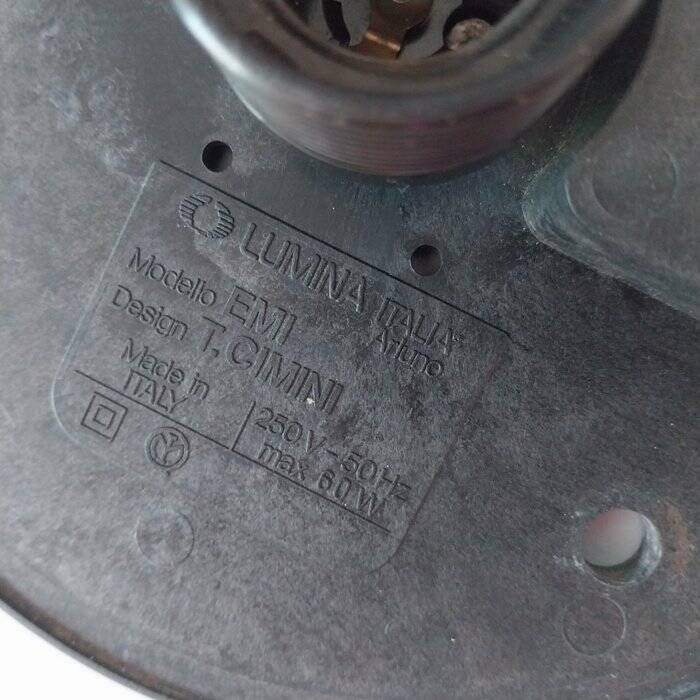 Pair of T. Cimini wall lights for Lumina - "Emi"