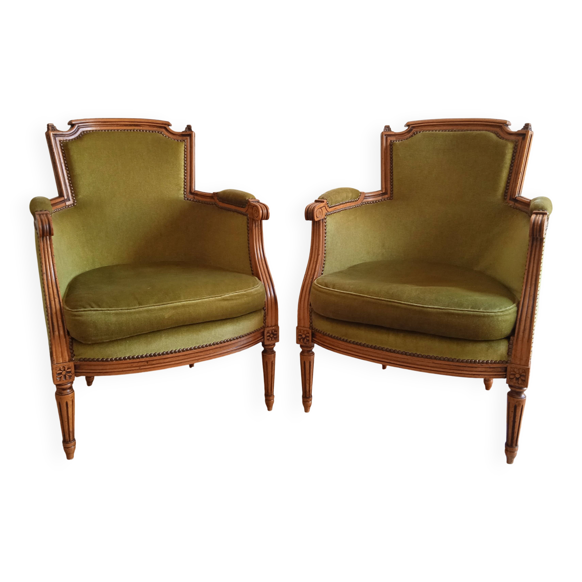 Pair of armchairs