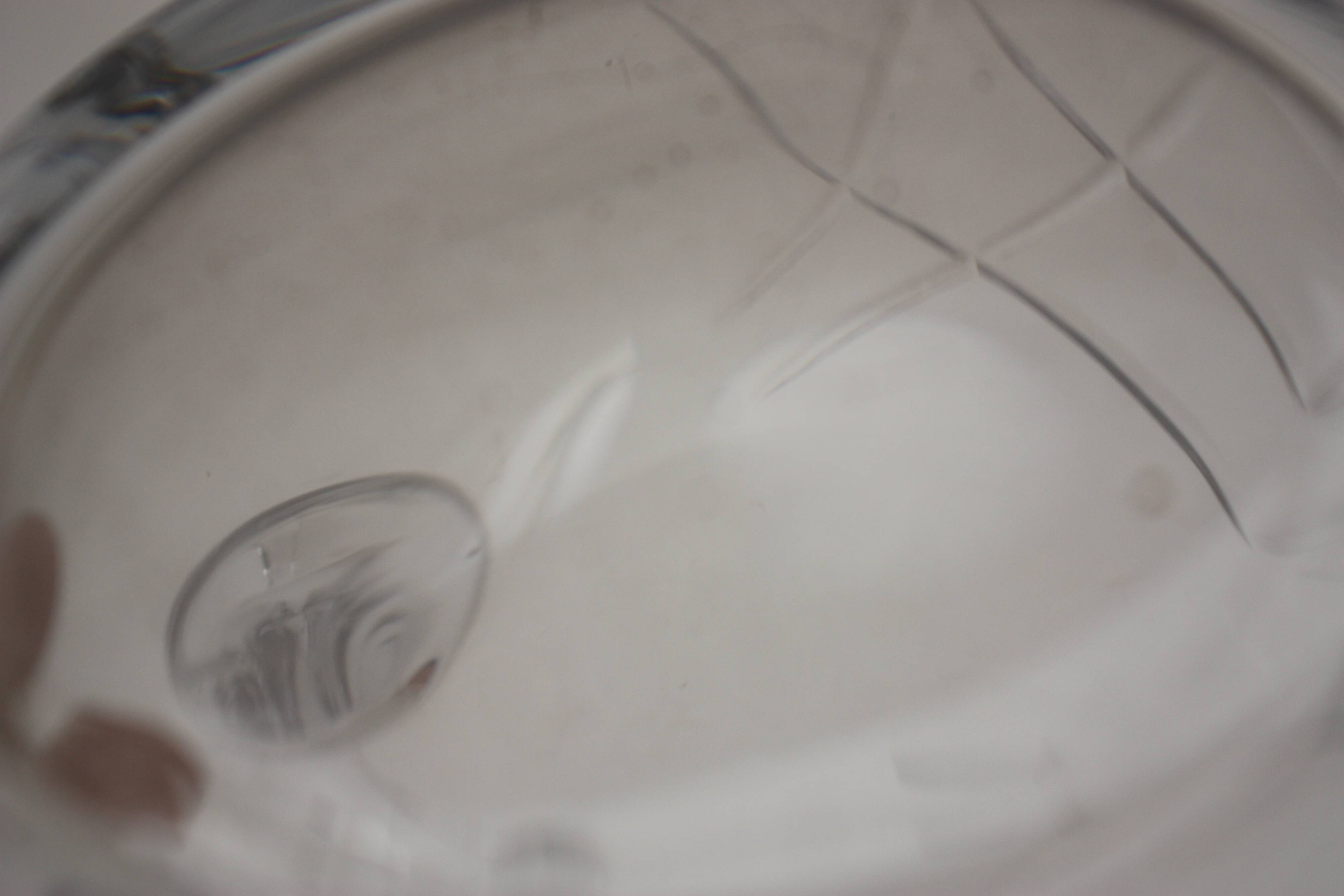 Argental crystal water pitcher or jug