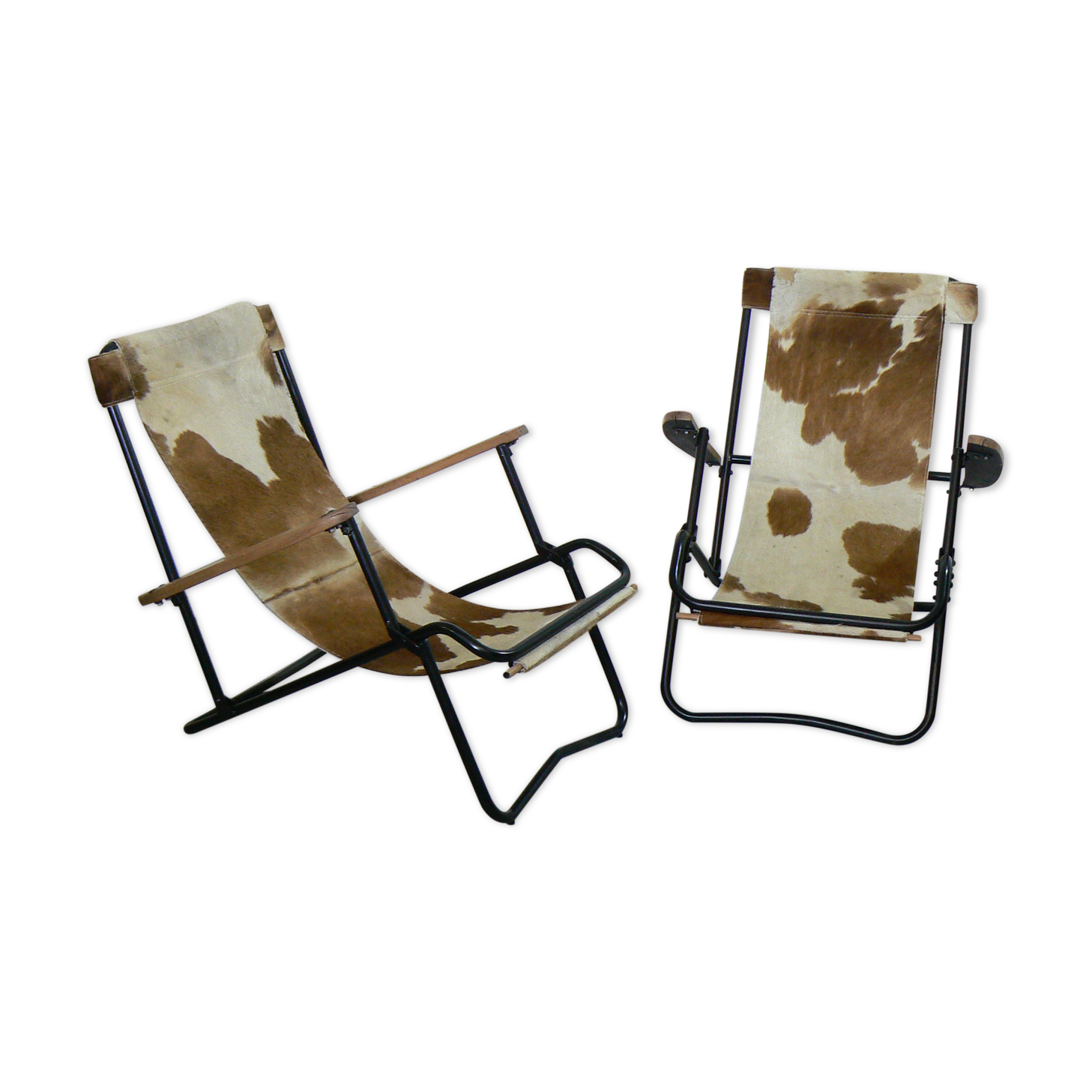 Pair of armchairs Safary chair 1950