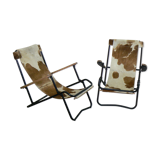 Pair of armchairs Safary chair 1950