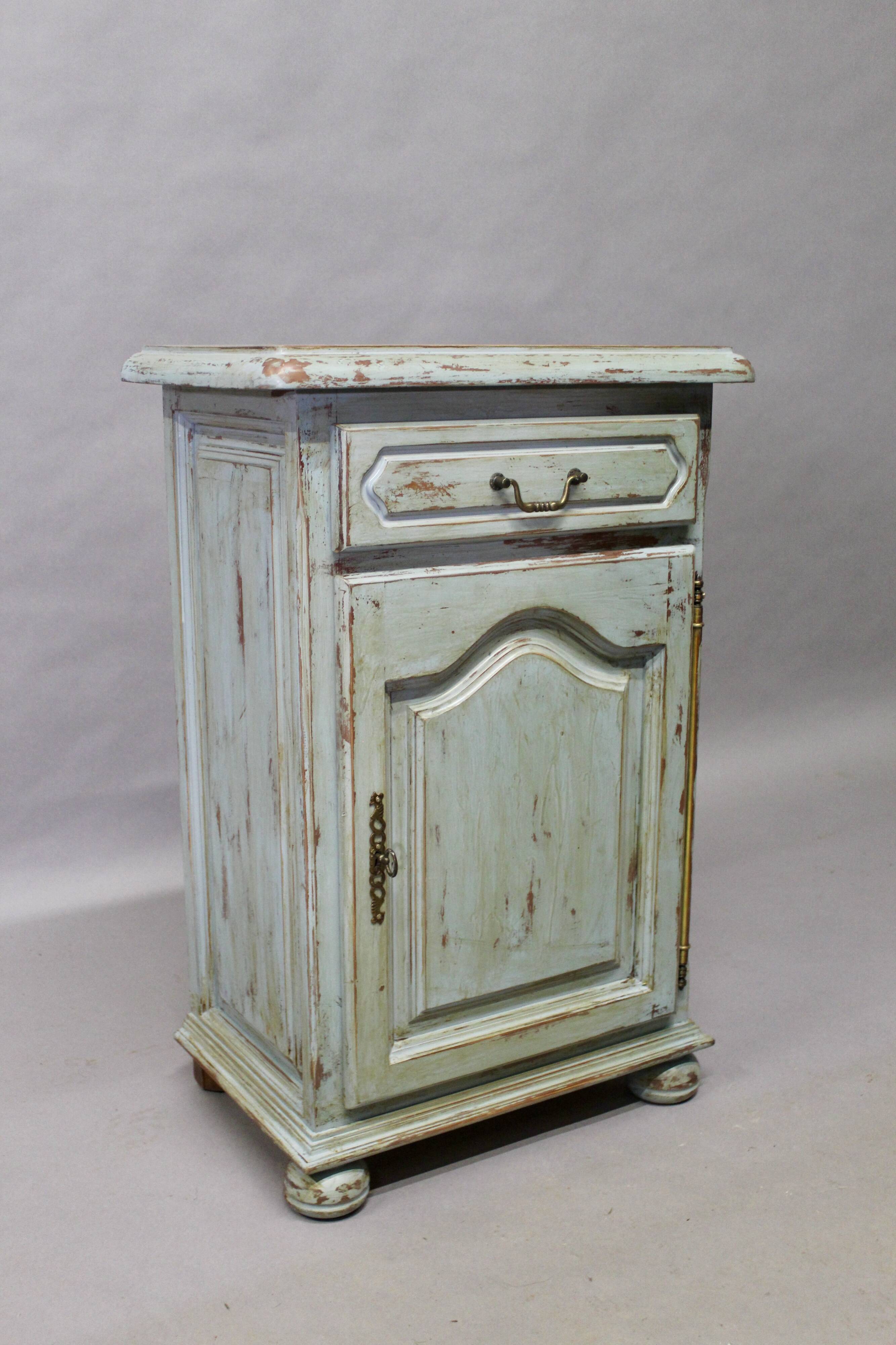 Cherry wood patinated cupboard Provence
