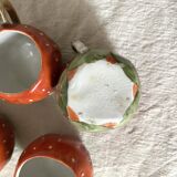 Strawberry liqueur slushie cups