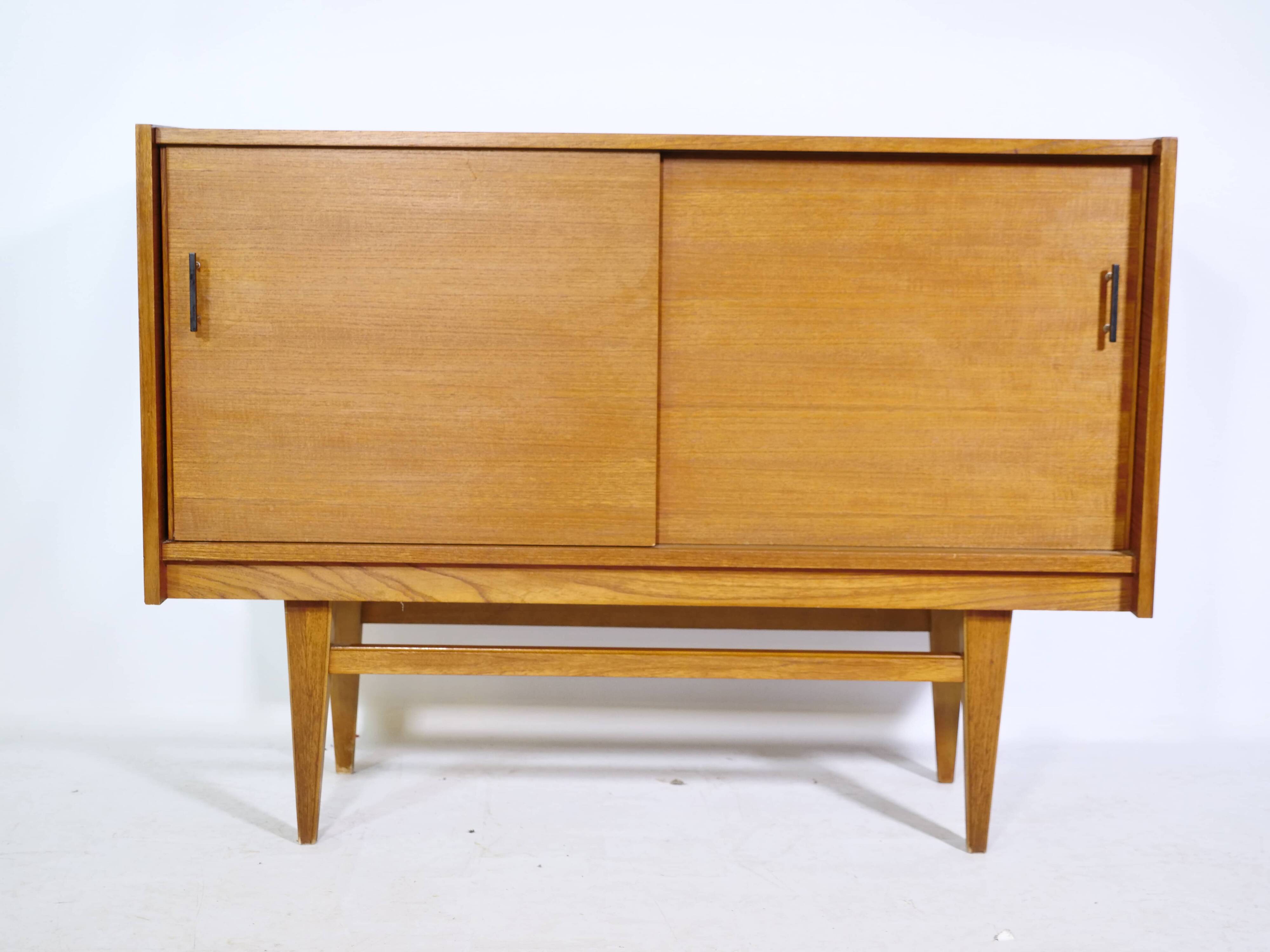 Mid-Century Teak Design Sideboard by Schwaco Möbel, Germany, 1960s