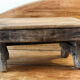 Walking foot in raw wood