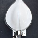 Set of 2 Murano wall lights by Franco Luce, 1970s