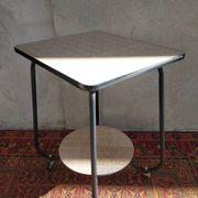 Desserte vintage métal et vinyl