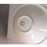 Plat creux assiette Terre de fer Triomphe Badonviller