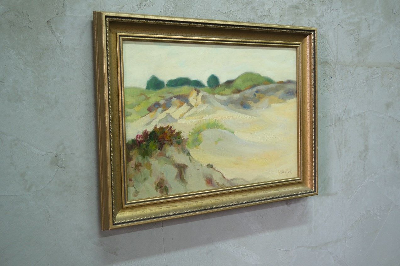Fritz Kärfve (1880-1967) swedish modern landscape, 1960s, oil on canvas, framed