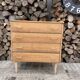 Renovated vintage antique chest of drawers