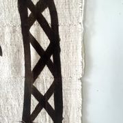Grande tapisserie vintage de Korhogo — Sénoufo, Côte d'Ivoire