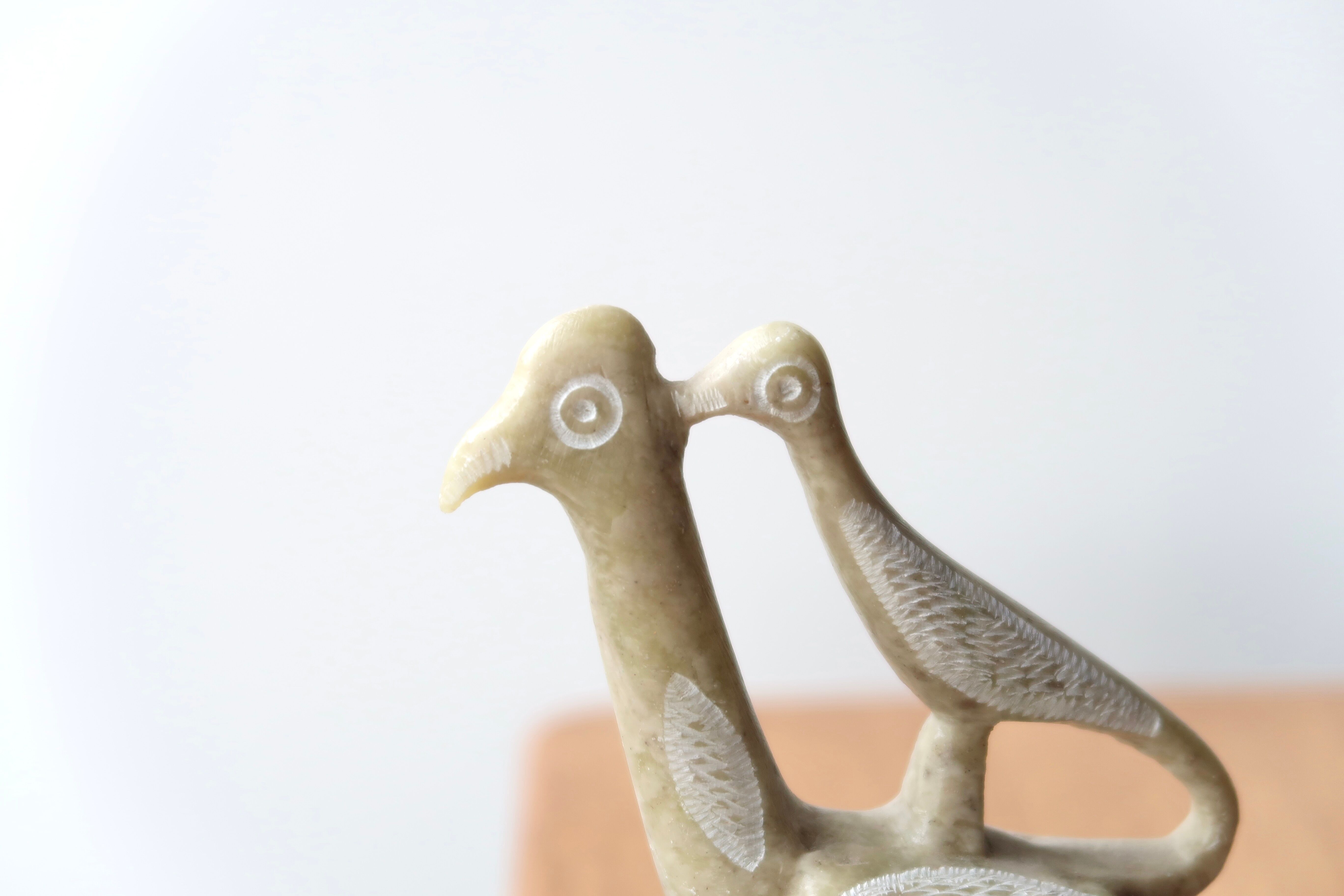 Oiseaux marocains en pierre, années 70