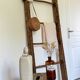 Old wooden ladder / rack