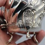 Ancien pot a lait cremier en argent massif minerve maison cardeilhac paris xix