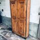 Wood and zinc cabinet