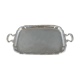 Silver-plated serving tray, 20th century