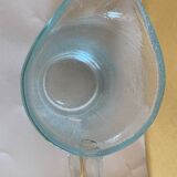 Bubble glass pitcher