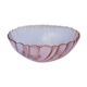 Saladiers en verre rose
