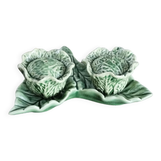 Salt and pepper shakers cabbage slushie
